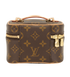 Nano Nice Vanity Case, &pound;550, Handbags, Brown, Canvas, Back view